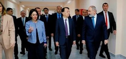Փաշինյանը ներկա է գտնվել Երևանի թիվ 122 նորակառույց դպրոցի բացմանը