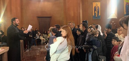 Արցախցի 140 երեխա մկրտվում է. ՈւՂԻՂ