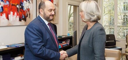 Արայիկ Հարությունյանը և Կարոլին Սենթ Իլերը քննարկել են Ֆրանկոֆոնիայի խաղերը 2027-ին հյուրընկալելու ՀՀ հայտին առնչվող հարցեր