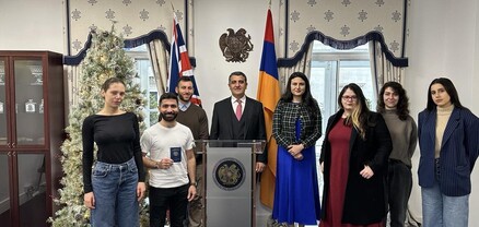 ՄԹ-ում ՀՀ դեսպանության նոր շենքում տեղի է ունեցել ՀՀ քաղաքացիություն ստացած անձանց երդման արարողությունը