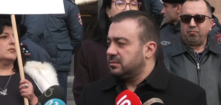 «Ո՛չ թալանին»․ «Մայր Հայաստան» դաշինքի բողոքի ցույցը՝ Երևանի քաղաքապետարանի դիմաց