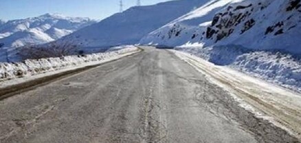 Տաթև-Լծեն, Գորիս-Սիսիան, Սիսիան-«Զանգեր» կոչվող հատվածում տեղ-տեղ առկա է մերկասառույց, Լարսը բաց է