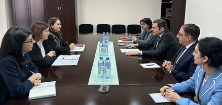 ԱԳ նախարարի տեղակալը հանդիպել է ՄԱԿ Մանկական հիմնադրամի գրասենյակի տնօրենի հետ