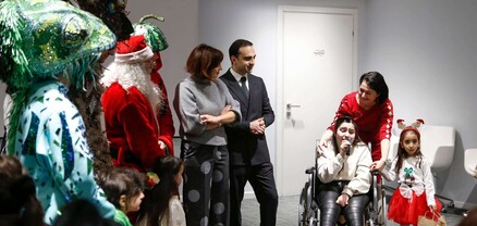 Տիգրան Ավինյանը մասնակցել է հաշմանդամություն ունեցող երեխաների համար կազմակերպված ամանորյա միջոցառմանը