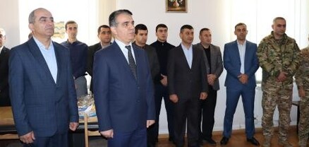 ՀՀ Վայոց ձորի մարզպետ Կոլյա Միքաելյանն այցելել է ՀՀ ԱԱԾ Վայոց ձորի մարզային վարչություն
