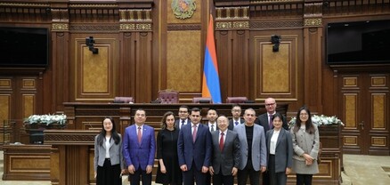 Հակոբ Արշակյանն ընդունել է ՀՀ-ում Չինաստանի դեսպանի գլխավորած պատվիրակությանը