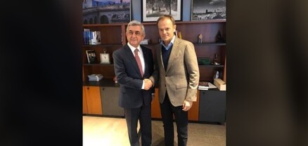 Սերժ Սարգսյանը շնորհավորել է Դոնալդ Տուսկին՝ Լեհաստանի վարչապետի պաշտոնում ընտրվելու կապակցությամբ