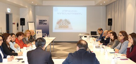 Տեղի է ունեցել «Գործատուների կազմակերպությունների մասին» օրենքի նախագծի վերաբերյալ աշխատանքային քննարկում