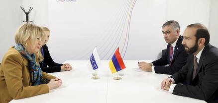 Արարատ Միրզոյանը հանդիպել է ԵԱՀԿ գլխավոր քարտուղարի հետ