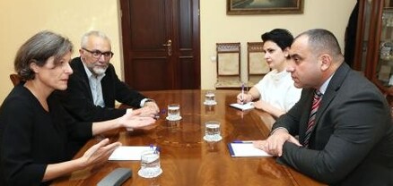 ՍԴ նախագահն ու Երևանում ԵԽ գրասենյակի ղեկավարը հանդիպում են ունեցել
