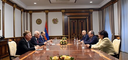 Վահագն Խաչատուրյանն ընդունել է Բուլղարիայի Գիտությունների ակադեմիայի նախագահին