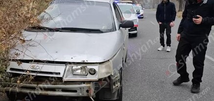 Հրազդանի կիրճում 22-ամյա վարորդը Лада-ով բախվել է հողաթմբին և կողաշրջվել. shamshyan.com