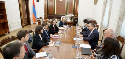 Տիգրան Խաչատրյանն ընդունել է Զարգացման ֆրանսիական գործակալության տարածաշրջանային գրասենյակի ղեկավարին