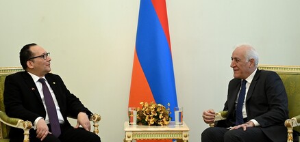 Նախագահին իր հավատարմագրերն է հանձնել Կոլումբիայի նորանշանակ դեսպանը