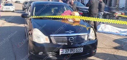 Գյումրիում Nissan-ը վրաերթի է ենթարկել հետիոտնի. նա տեղում մահացել է. shamshyan.com