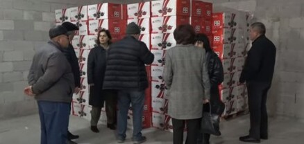 Թեհրանի հայոց թեմի կողմից արցախահայությանն ուղղված օգնության առաջին բեռնաքանակը Հայաստանում է