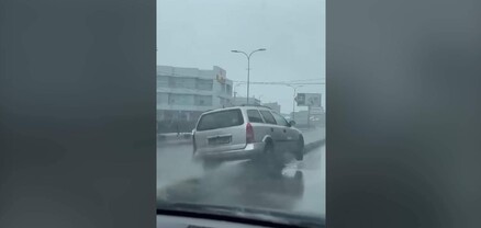 Իսակովի պողոտայում Opel-ը բախվել է արգելապատնեշին. տուժածներ չկան