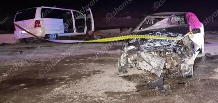 Արագածոտնի մարզում բախվել են Mercedes Vito-ն ու Opel-ը․ կա 14 վիրավոր