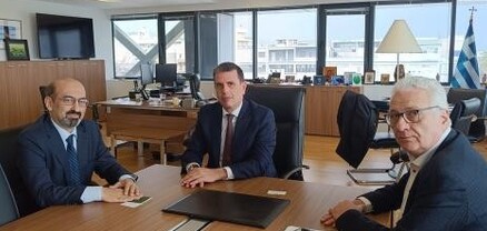 Դեսպան Տիգրան Մկրտչյանը հանդիպել է Հունաստանի ապաստանի և ներգաղթի հարցերով նախարար Դիմիտրիս Կերիդիսիի հետ