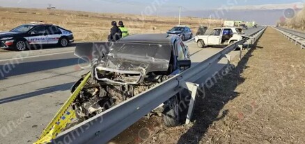 Աշտարակի «Գայի պոստ»-ի մոտ Mercedes-ը հարվածել է կայանված 06-ին․ 4 վիրավորները քրեակատարողական ծառայության աշխատակիցներ են․ shamshyan.com