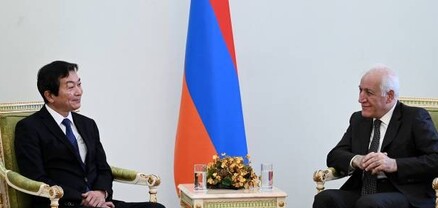 Վահագն Խաչատուրյանին իր հավատարմագրերն է հանձնել Հայաստանում Ճապոնիայի նոր դեսպանը