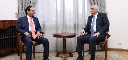 Փոխվարչապետ Մհեր Գրիգորյանն ընդունել է ԱՄԷ Դաշնային ազգային խորհրդի պատվիրակությանը