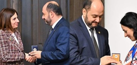 Արայիկ Հարությունյանը պարգևատրել է իրենից ավելի բարձր դիրք զբաղեցնող պաշտոնյաներին