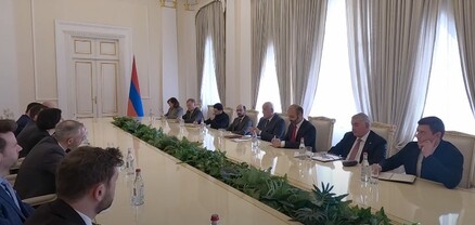 Նախագահն ընդունել է Չեխիայի խորհրդարանի Պատգամավորների պալատի նախագահի գլխավորած պատվիրակությանը