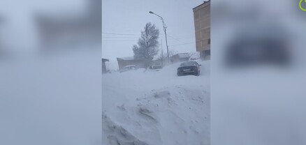 Ջերմուկում սաստիկ բուք է. տեսանյութ
