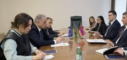 Գնել Սանոսյանն ու ՀՀ-ում ԵՄ դեսպանը քննարկել են ավիացիոն ոլորտի հարցեր