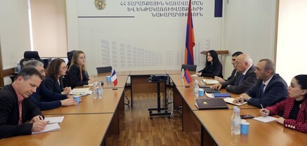 ՏԿԵ փոխնախարար Վաչե Տերտերյանն ընդունել է Զարգացման ֆրանսիական գործակալության պատվիրակությանը