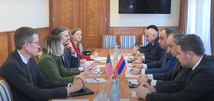 Վահե Ղազարյանն ընդունել է ԱՄՆ Պետդեպարտամենտի գլոբալ հակակոռուպցիոն համակարգող Ռիչարդ Նեֆյուին