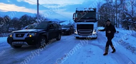 Բարձիթողի վիճակ՝ Վանաձոր-Դիլիջան ճանապարհին․ 20 կմ-անոց հատվածը պատված է մերկասառույցով․ shamshyan.com