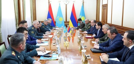 Տեղի է ունեցել Հայաստանի և Ղազախստանի պաշտպանության նախարարների հանդիպումը