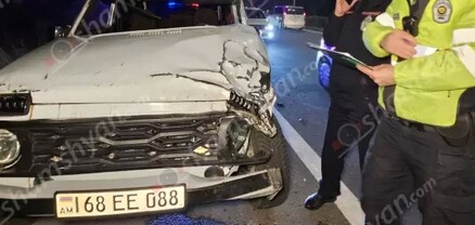 Կոտայքի մարզում բախվել են Mercedes-ն ու ՎԱԶ-2121-ը. վերջինը գլխիվայր շրջվել է. shamshyan.com