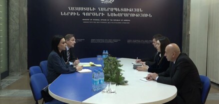 Արփինե Սարգսյանն ընդունել է ԱՄՆ պետդեպարտամենտի պատվիրակությանը