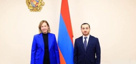 Մխիթար Հայրապետյանը ընդունել է ՀՀ-ում ԱՄՆ արտակարգ և լիազոր դեսպան Քրիստինա Քվինին