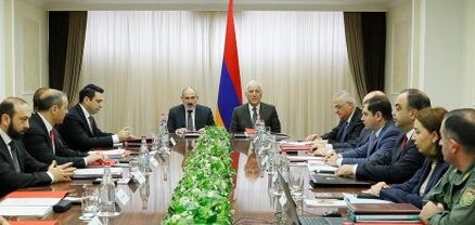 Վարչապետ Նիկոլ Փաշինյանի գլխավորությամբ տեղի է ունեցել Անվտանգության խորհրդի նիստ