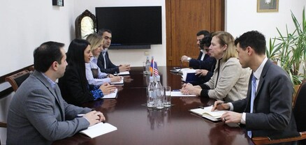 Անահիտ Մանասյանն ընդունել է ԱՄՆ դեսպանի գլխավորած պատվիրակությանը