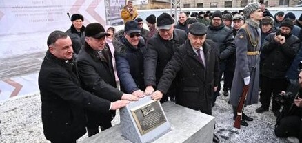Տեղի է ունեցել Գևորգ Վարդանյանի կենտրոն-թանգարանի կառուցման վայրում քարի հիմնարկեքի հանդիսավոր արարողությունը