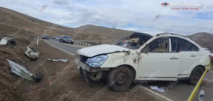 Տավուշում 31-ամյա զինվորականը Nissan Teana-ով բախվել է հաղաթմբերին․ կա վիրավոր․ shamshyan.com