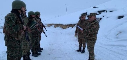 ՌՈ պետն այցելել է մարտական հենակետեր, հանձնարարականներ է տվել