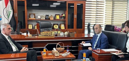 Էկոնոմիկայի փոխնախարարը հանդիպում է ունեցել Իրաքի հեռահաղորդակցության նախարարի առաջին տեղակալի հետ
