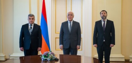 ՀՀ նախագահի նստավայրում տեղի է ունեցել դատավորի երդման արարողություն