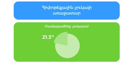 Ամերիաբանկը 21% մասնաբաժնով հիփոթեքային շուկայի առաջատարն է