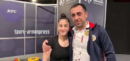 Ծանրորդ Ալեքսանդրա Գրիգորյանը 19 տարեկանում դարձավ Եվրոպայի չեմպիոն