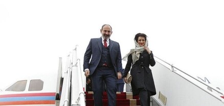 Փաշինյանը կնոջ՝ Աննա Հակոբյանի հետ աշխատանքային այցով մեկնել է Հունաստան
