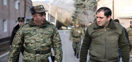 Սուրեն Պապիկյանն աշխատանքային այցով եղել է հանրապետության հյուսիսարևելյան սահմանագոտու զորամասերում
