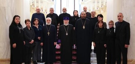 Կաթողիկոսն ընդունել է «Որդիների կանչ» հասարակական կազմակերպության ներկայացուցիչներին