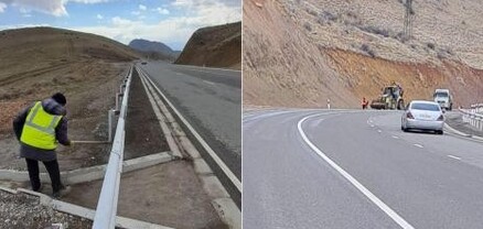Սպասարկման աշխատանքներ են Երևան-Երասխ-Նորավան-Տաթև-Կապան-Մեղրի-ՀՀ սահման ճանապարհին